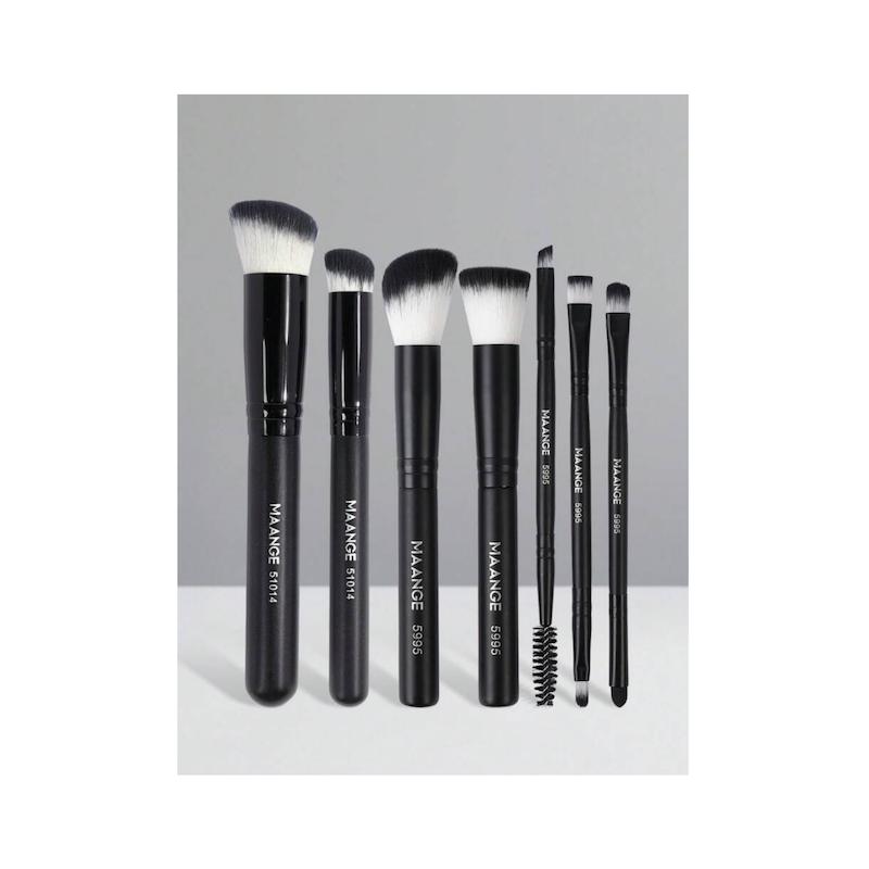 ست براش حرفه ای مشکی MAANGE | خرید و قیمت بهترین براش آرایشی