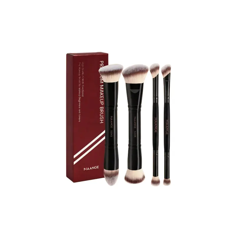 ست ۴ عددی براش حرفه‌ای دو سر مانژ MAANGE