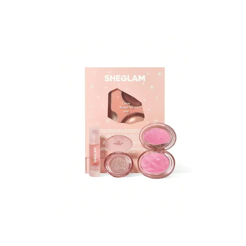 مینی کالکشن کریستال شیگلم رنگ Rose Quartz (صورتی پاستلی ملایم)
