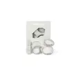 مینی کالکشن کریستال شیگلم رنگ Clear Quartz
