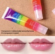 برق لب تیوپی رنگین کمانی مجیک ( Magic lip gloss ) 