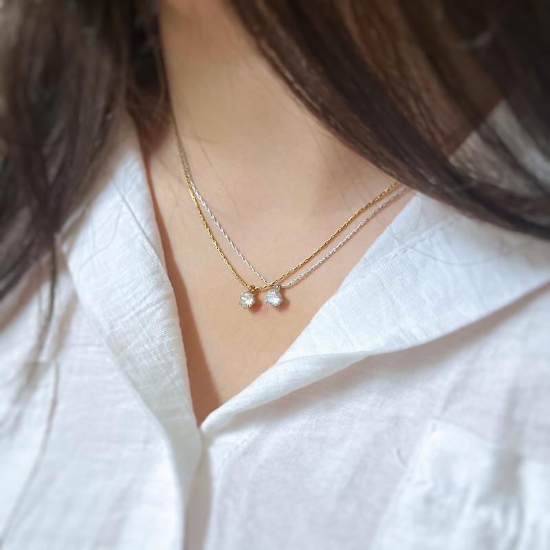 گردنبند تک نگین