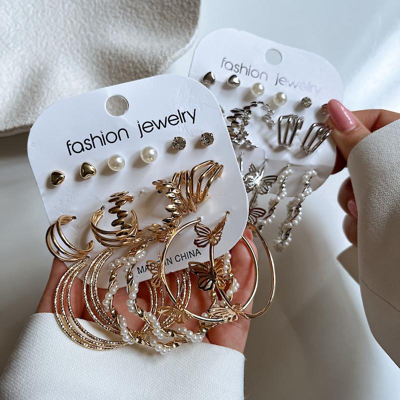 پگ گوشواره پروانه مروارید