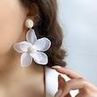 گوشواره گل حصیری اویز