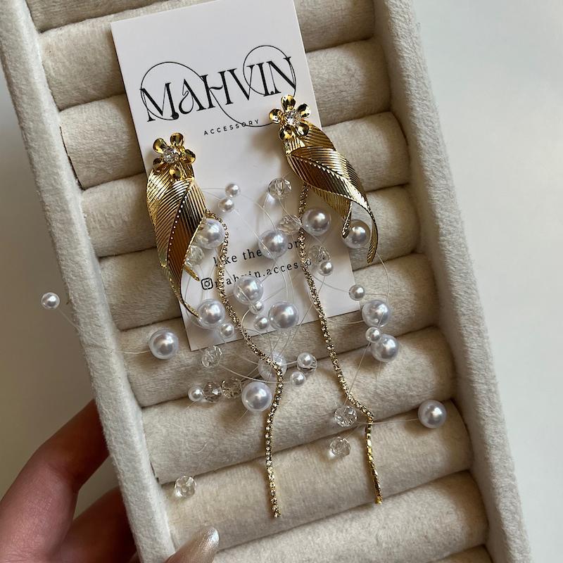 گوشواره گل برگ