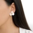 گوشواره گل اویز