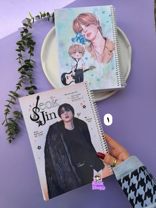 دفتر سیمی 100 برگ بی تی اس 