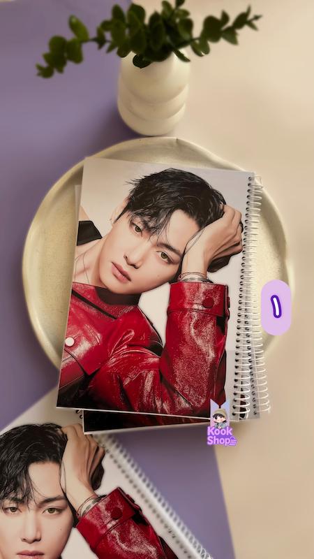 دفتر سیمی 100 برگ تهیونگ  بی تی اس BTS