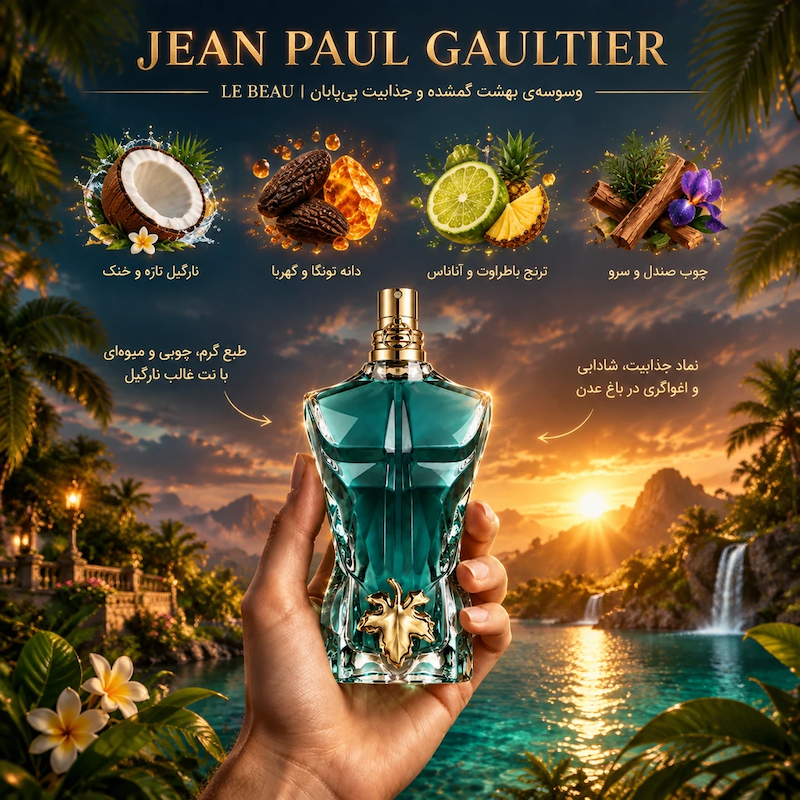 عطر له بو ژان پل گوتیه ( Le beau ) 