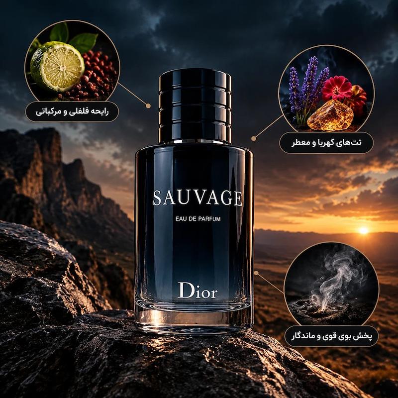 عطر ساواج دیور ( Dior sauvage )