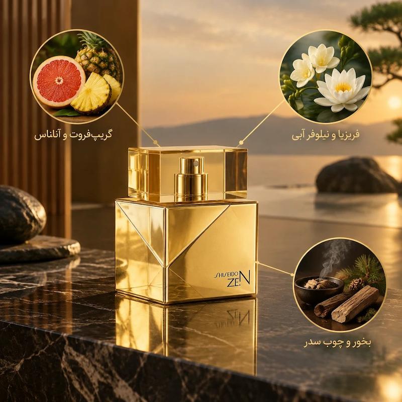 عطر ذن شیزیدو گلد (  shiseido zen gold )