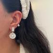 گوشواره طرح جواهر عروس