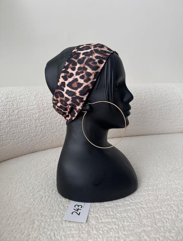 هدبند پلنگی قهوه ای 🐆