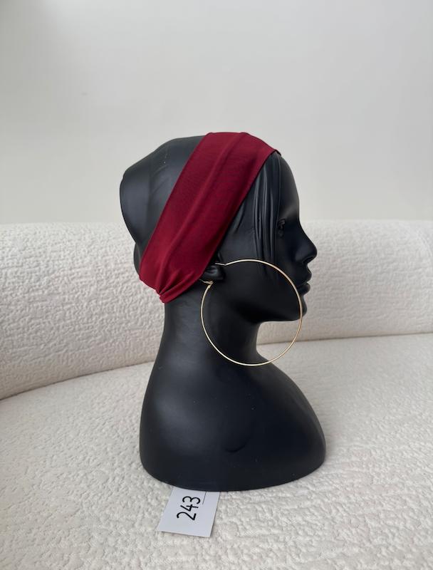 هدبند زرشکی 🍷