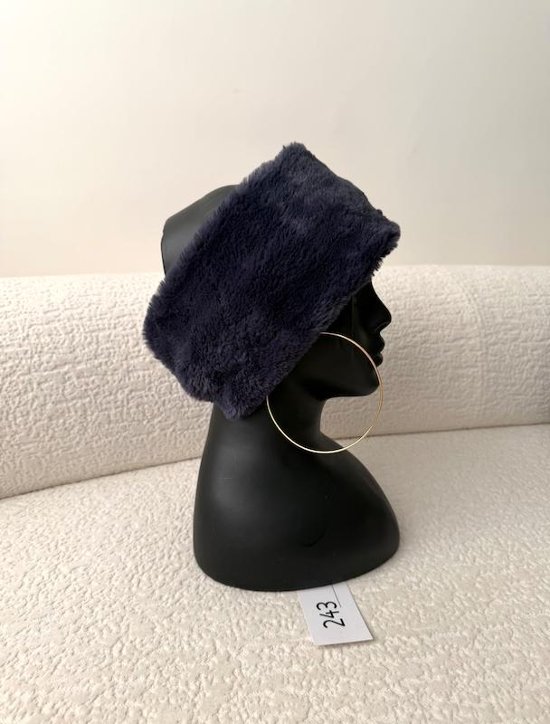 هدبند خز روسی سرمه ای 🌌