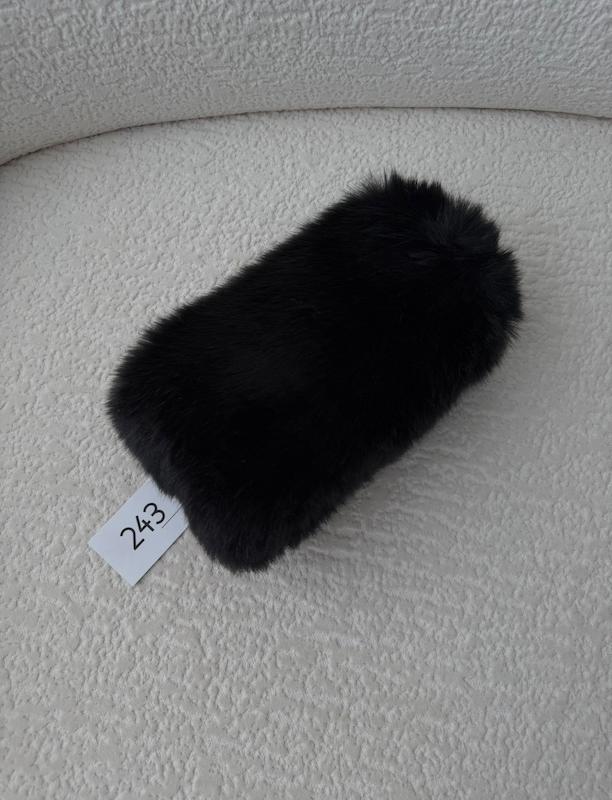 هدبند خز روسی مشکی 🖤