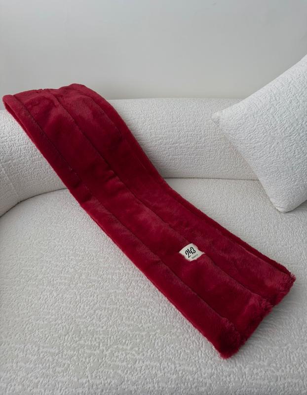 چانکی اسکارف خز Cherry bomb 🍷🍒