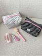 Polka makeup bag ( سفید خالخالی ) ⚪️