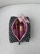 Polka makeup bag ( مشکی خالخالی ) ⚫️