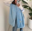 چانکی اسکارف خز Baby blue 🩵