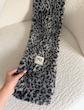 چانکی اسکارف خز Gray leo 🩶🐆