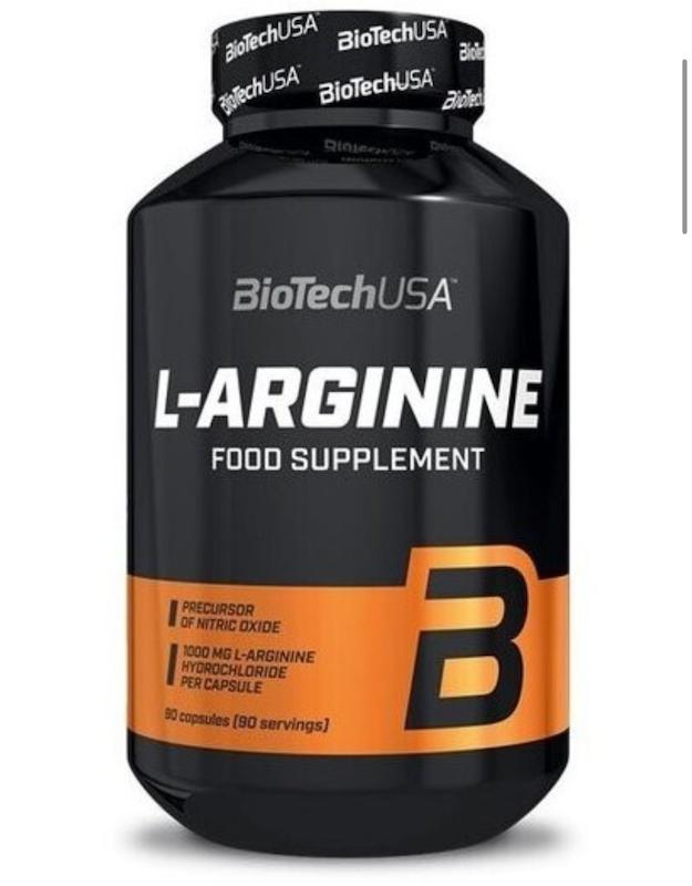 کپسول آرژنین بایوتک 90 عدد | BioTech L-ARGININE