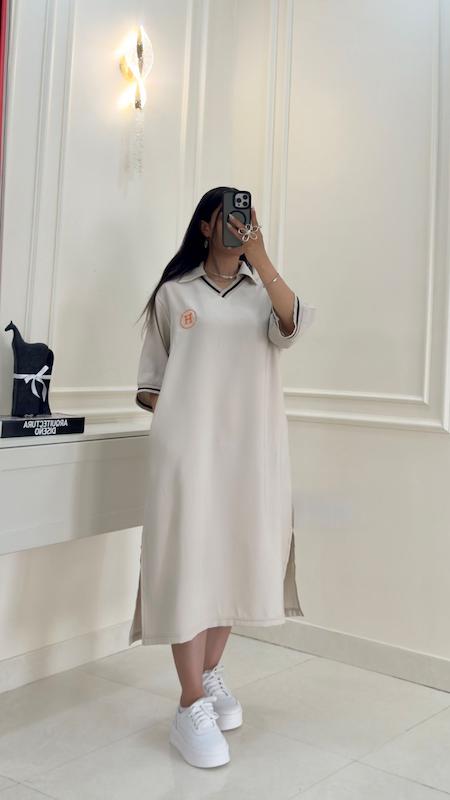 تیشرت لانگ زنانه هرمس