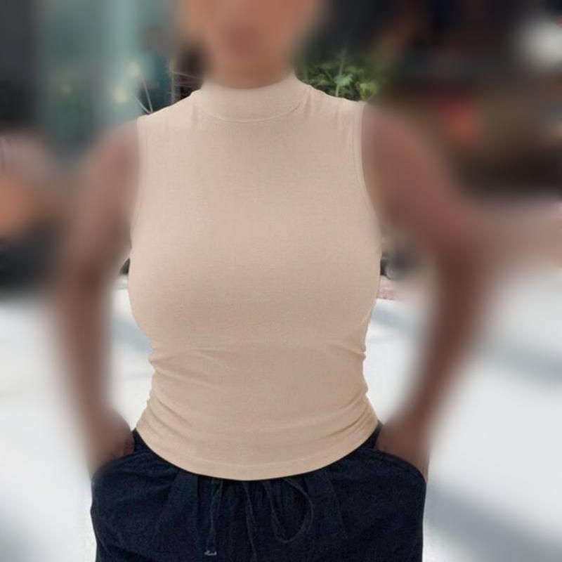 تاپ حلقه ای بیسیک یقه دار مدل 110003