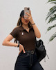 پلوشرت زنانه بیسیک