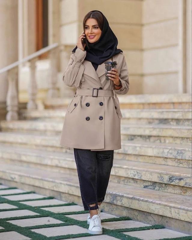 مانتو دانشجویی مدل گلرخ