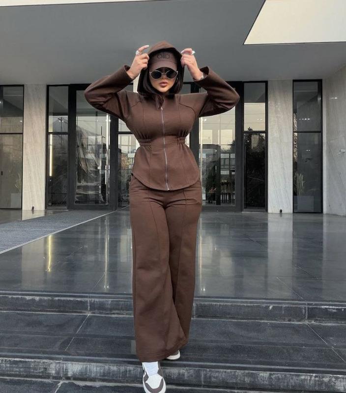 ست سوییشرت شلوار بگ مدل 220002