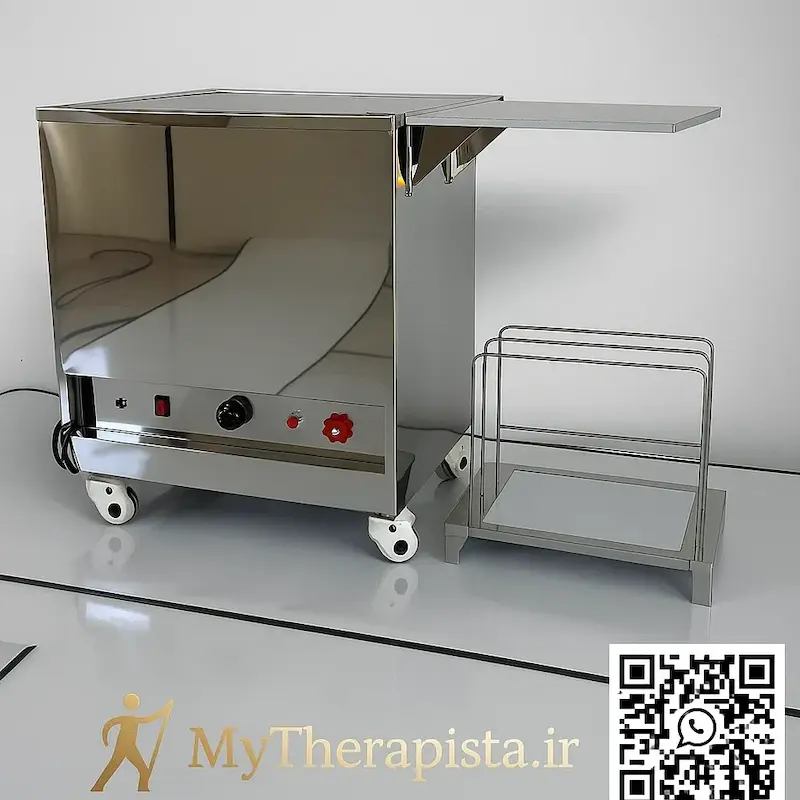 یونیت هات پک بزرگ(هیدروکلاتور) فیزیوتراپی، مدل کلینیکی تمام استیل،بهترین قیمت-کپی