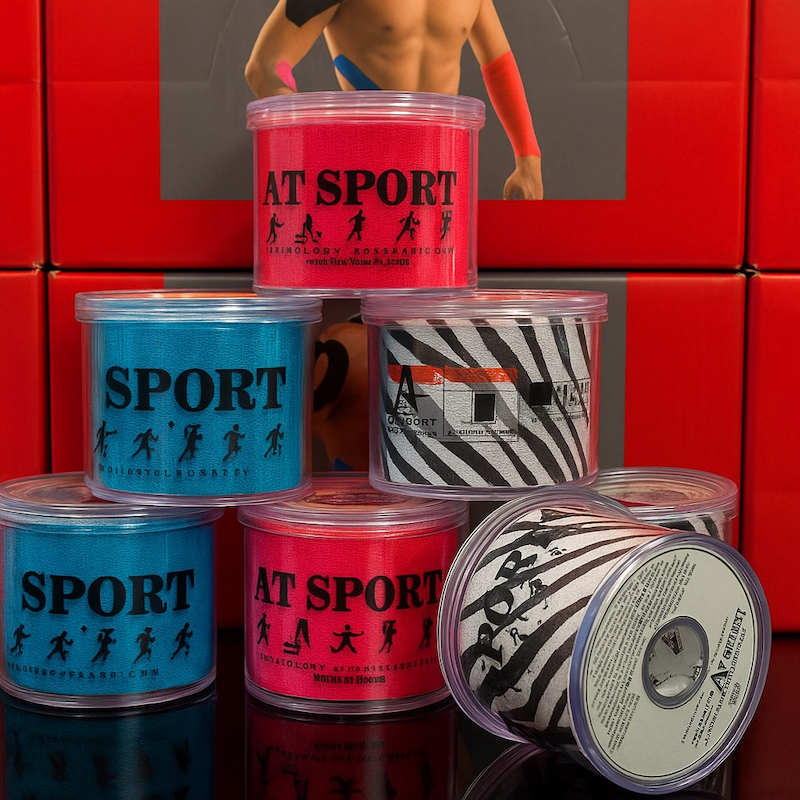 ینزیوتیپ AT SPORT کره‌ای عرض ۵ سانتی‌متر طول ۵ متر با چسب ضد حساسیت
