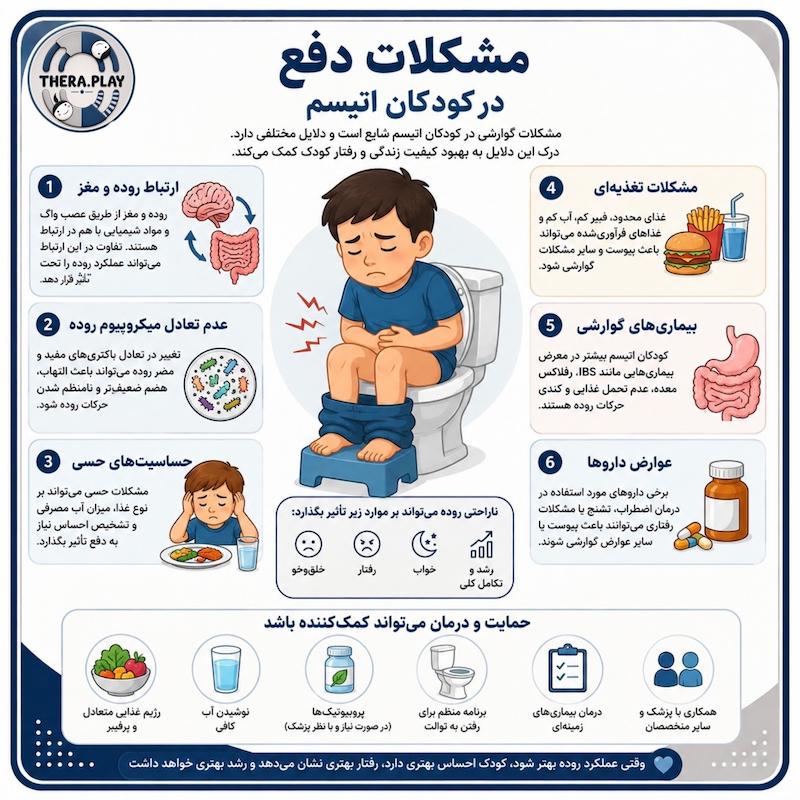 مشکلات دفع اتیسم