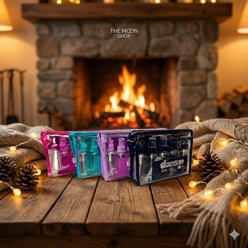 ست مسافرتی ۸ تکه رونا | نظم‌دهنده هوشمند چمدان 