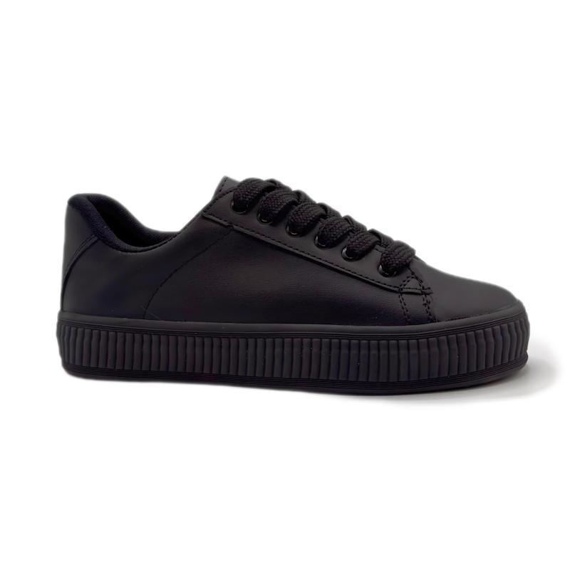 کفش اسپرت دخترانه مدل sneaker - 0021_Black