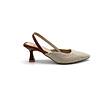 صندل زنانه مدل sandal valentino - 0062_Creamy/Brown