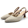 کفش صندل زنانه مدل sandal valentino - 0062_Creamy/Brown