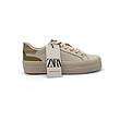 کتانی دخترانه زارا مدل sneaker zara - 0071_Creamy