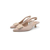 کفش مجلسی زنانه پاشنه دار سه سانت مدل sandal valentino - 0086