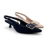 کفش مجلسی زنانه پاشنه دار سه سانت مدل sandal valentino - 0086