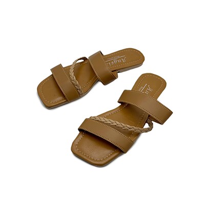 صندل زنانه مدل sandal - 0020_Cognac