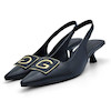 کفش مجلسی زنانه پاشنه دار 3 سانت  مدل 400332 _ sandal valentino