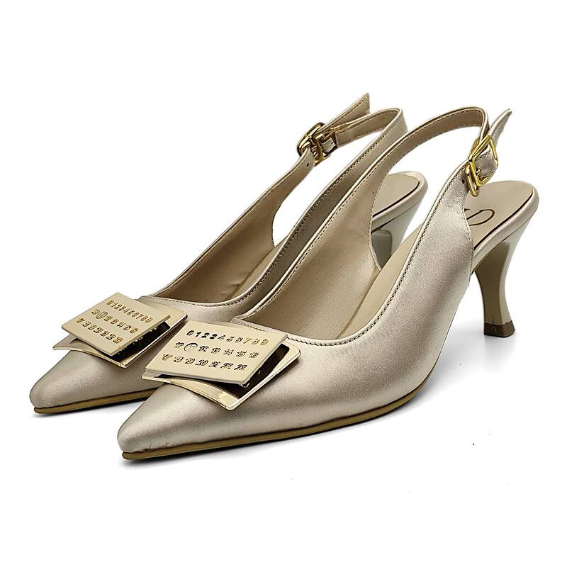 صندل پاشنه دار 5 سانت  مدل 400922 _ sandal valentino