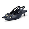 کفش مجلسی زنانه پاشنه دار 3 سانت مدل 400341 _ sandal valentino