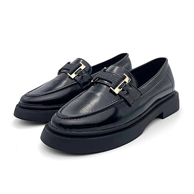 -کالج زنانه مدل Flat shoes - 0252_ Black