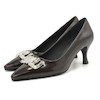کفش مجلسی زنانه پاشنه دار 5 سانت مدل 325947 _ sandal valentino