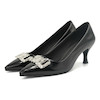کفش مجلسی زنانه پاشنه دار 5 سانت مدل 325947 _ sandal valentino