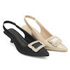 کفش مجلسی زنانه پاشنه دار 3 سانت مدل 400354 _ sandal valentino