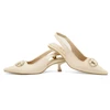 کفش مجلسی زنانه پاشنه دار 3 سانت مدل 400348 _ sandal valentino